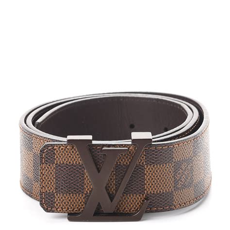 louis vuitton damier graphite belt replica|louis vuitton damier ebene belt.